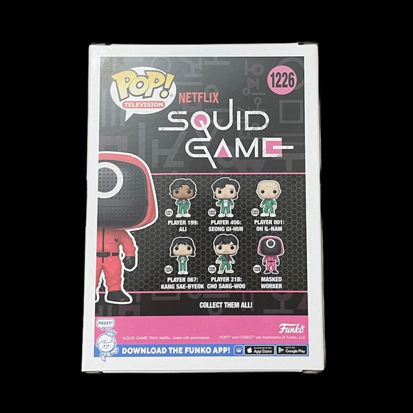 POP TV: Squid Game - Masked Worker, Multicolor - Picture 2 of 3
